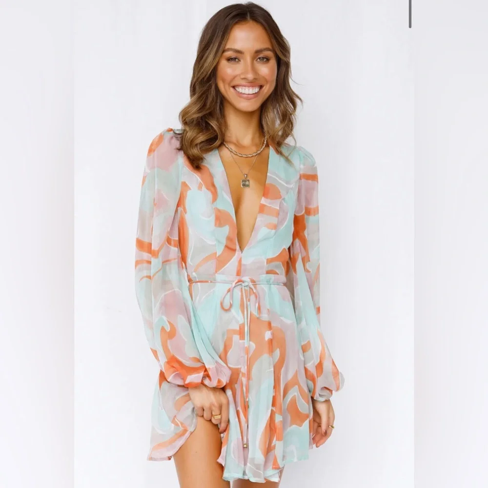 🌻NWT Hello Molly STAR PLAYER DRESS - Picture 2 of 6